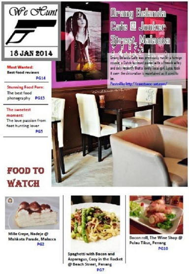 WeHuntForFood EMAG 18Jan2014 Issue