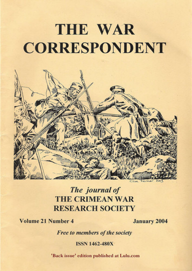 The War Correspondent Vol 21 No.4 January 2004
