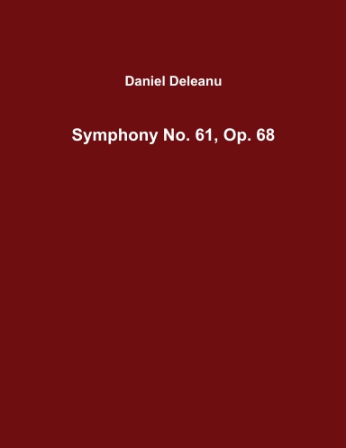 Symphony No. 61, Op. 68