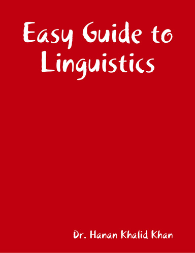 Easy Guide to Linguistics