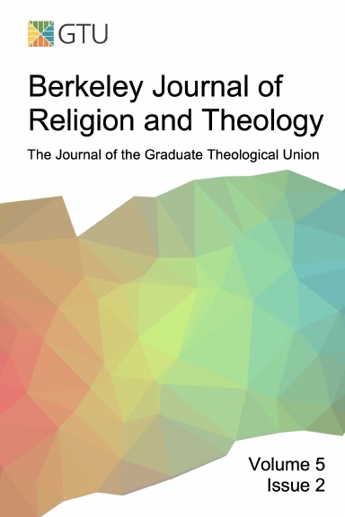 Berkeley Journal of Religion and Theology, Vol. 5, no. 2