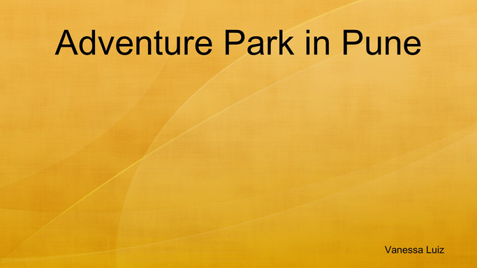 Adventure Park in Pune