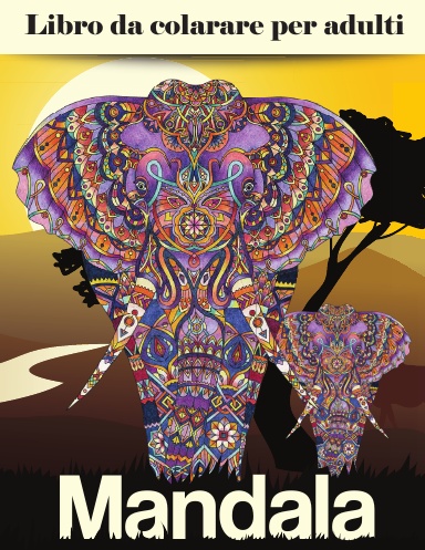 Mandala Libro da colorare per adulti