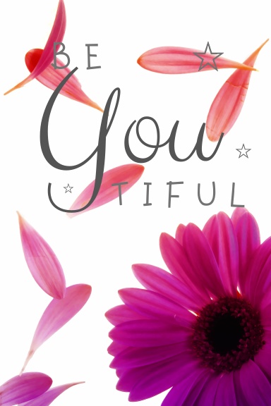 BE-YOU-TIFUL - A beautiful dot grid journal (small format notebook). Gift for your loved one ♡ made with love.