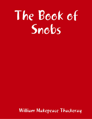 The Book of Snobs