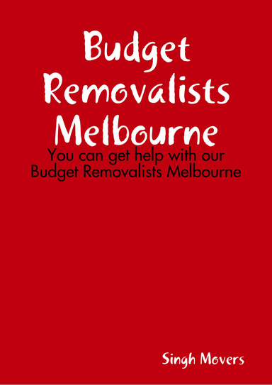 Budget Removalists Melbourne
