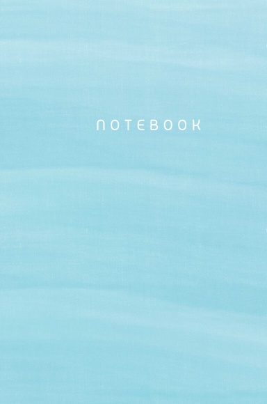 light blue hardcover journals