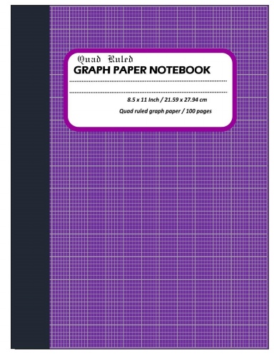 Quad Rule Graper Paper Notebook