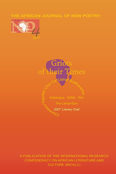 African Journal of New Poetry No. 4