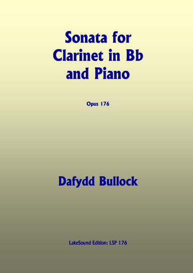 Sonata for Clarinet and Piano, Opus 176