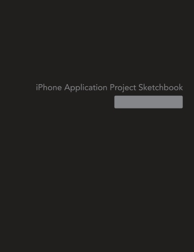 iPhone Application Project Sketchbook Dark Gray