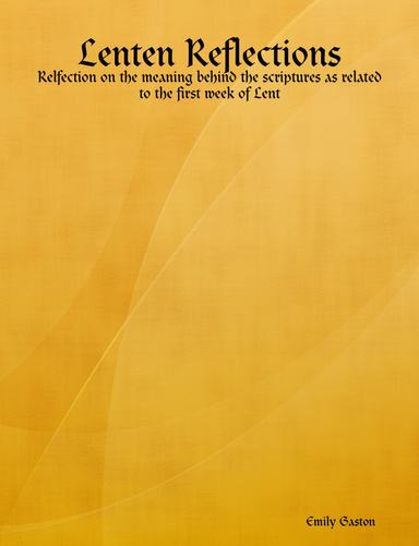 Lenten Reflections
