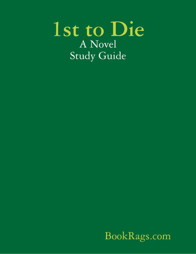 1st to Die: A Novel Study Guide