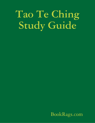 Tao Te Ching Study Guide