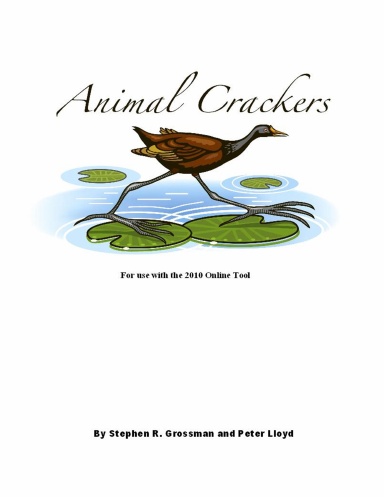 Animal Crackers 2010 Online Manual