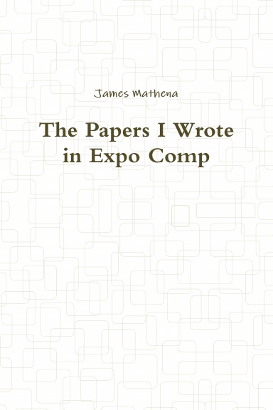 The Papers I Wrote in Expo Comp