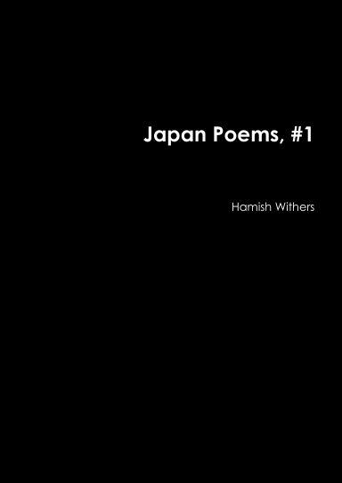 Japan Poems, #1