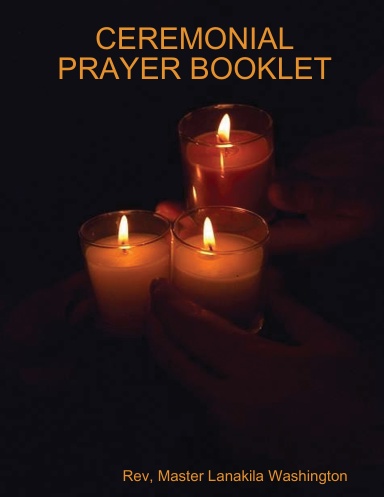 CERIMONIAL PRAYER BOOKLET