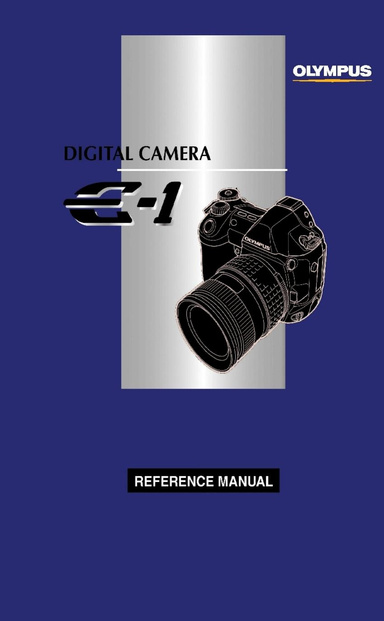Olympus E-1 Reference Manual