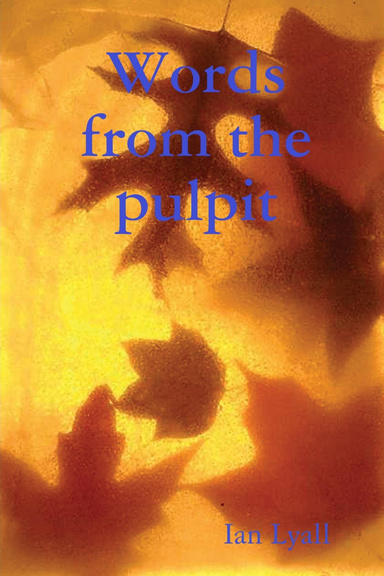 Words from the pulpit
