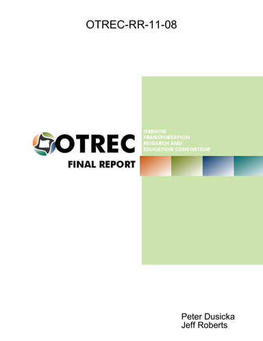 OTREC-RR-11-08