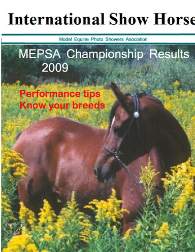 MEPSA 2009 Champ show book