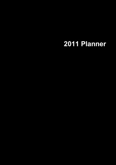 2011 Planner - Singapore