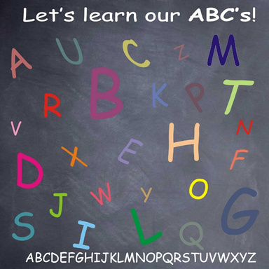 Let's learn our ABC's!
