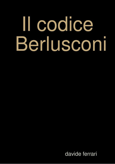 Il codice Berlusconi