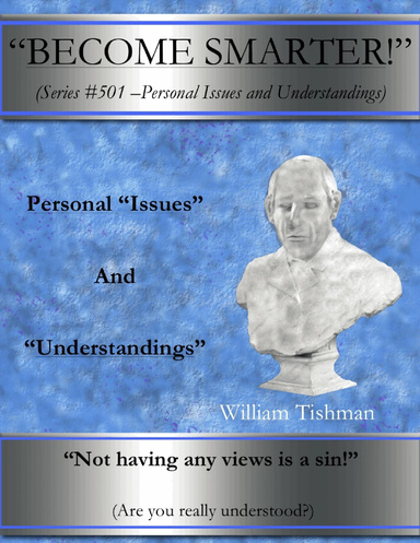 Personal Issues and Understandings