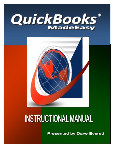 QuickBooks MadeEasy Instructional Manual (Black & White)