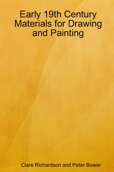 19th century materials for drawing and painting