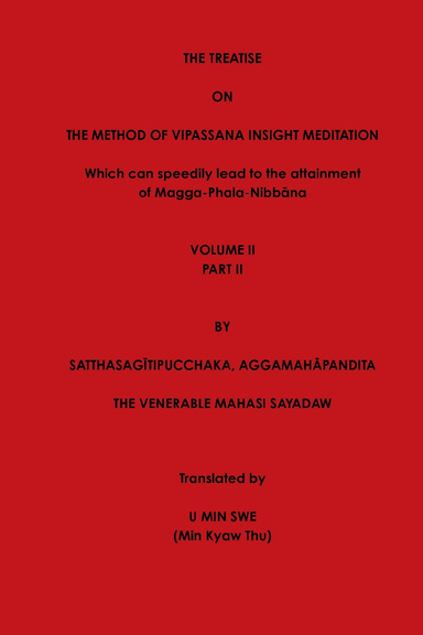 Hardcover Vipassana Treatise Volume II Part II