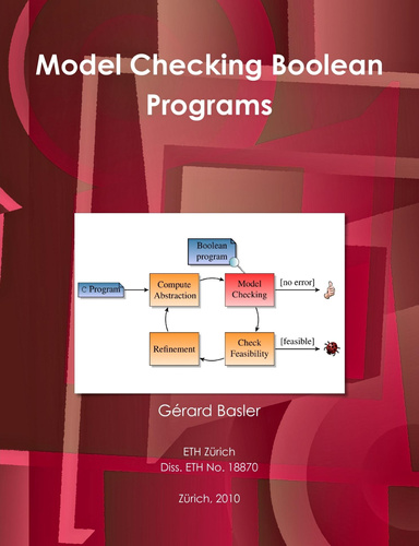 Model Checking Boolean Programs (b/w print)