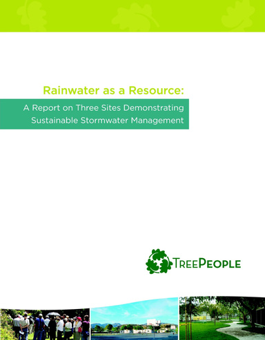 Rainwater as a Resource