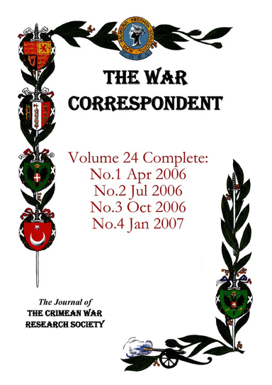 The War Correspondent Volume 24 Complete