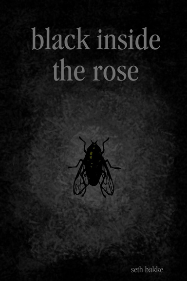 black inside the rose