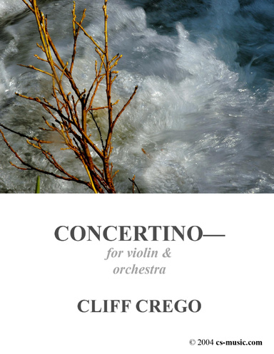CONCERTINO—for violin & small orchestra