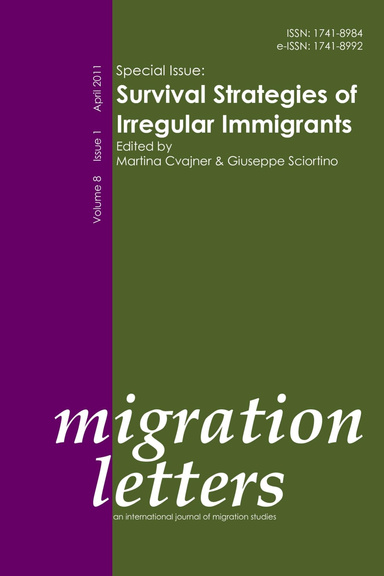 Migration Letters, Volume 8, No.1, April 2011