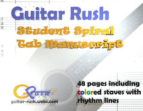 Student Guitar Tab Manuscript