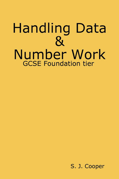 GCSE Foundation tier Number & Handling Data