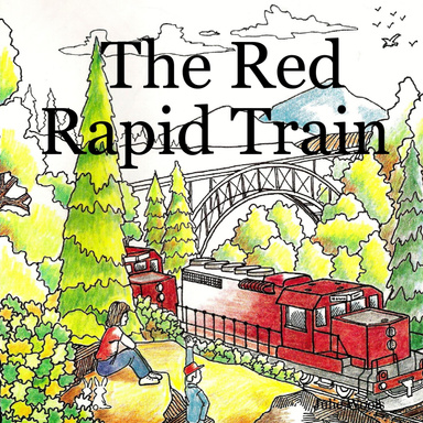 The Red Rapid Train