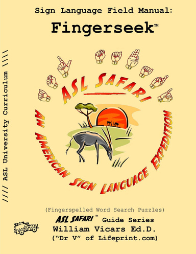 Sign Language Field Manual: Fingerseek