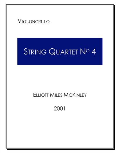 PART - Violoncello - String Quartet No. 4