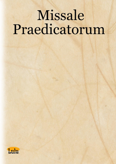 Missale Praedicatorum