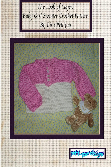 Baby Girl Sweater Crochet Pattern