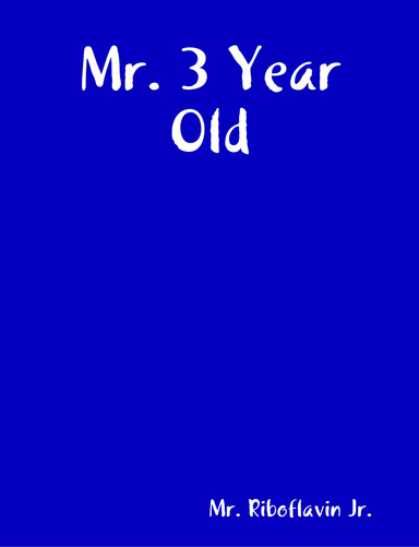 Mr. 3 Year Old
