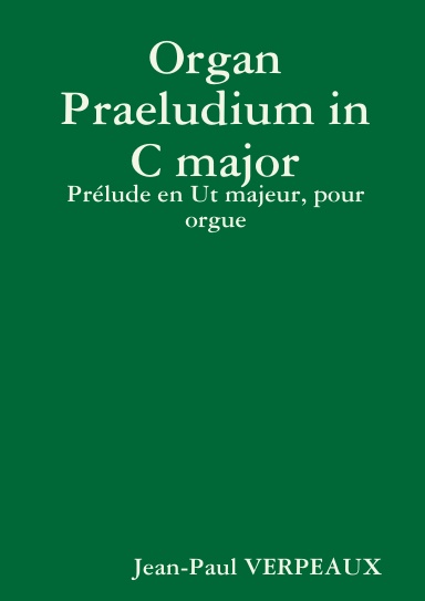 Organ Praeludium in C major