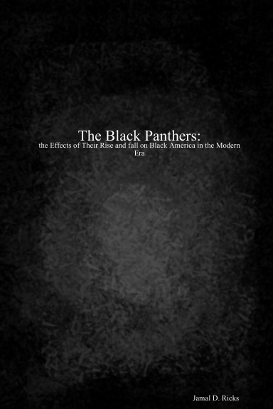 The Black Panthers: the Effects of Their Rise and fall on Black America in the Modern Era