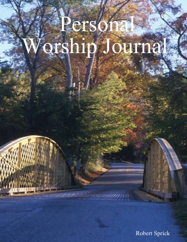Personal Worship Journal